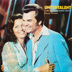 Conway Twitty & Loretta Lynn United Talent Vinyl LP USED