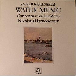 Georg Friedrich Händel / Concentus Musicus Wien / Nikolaus Harnoncourt Water Music Vinyl LP USED