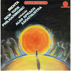 Richard Strauss / Zubin Mehta / The New York Philharmonic Orchestra Also Sprach Zarathustra Vinyl LP USED