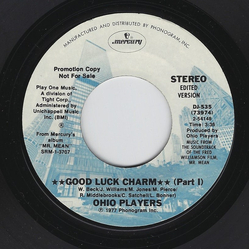 Ohio Players Good Luck Charm (Part 1) Vinyl 7" USED