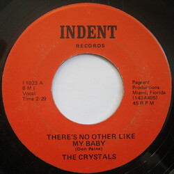 The Crystals / The Vanguards (2) There's No Other Like My Baby / Somebody Please USED VINYL 7INCH REISSUE