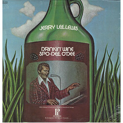 Jerry Lee Lewis Drinkin' Wine Spo-Dee O'Dee Vinyl LP USED