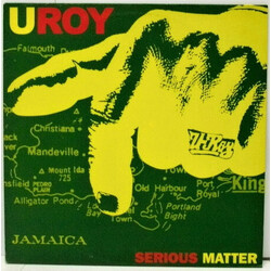 U-Roy Serious Matter Vinyl LP USED
