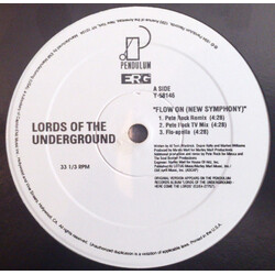 Lords Of The Underground Flow On (New Symphony) USED VINYL 12INCH 33 S RPM UNOFFICIAL RELEASE