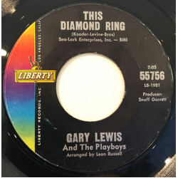 Gary Lewis & The Playboys This Diamond Ring / Hard To Find USED VINYL 7INCH 45 RPM