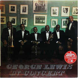 George Lewis' Ragtime Band George Lewis In Concert Vinyl LP USED
