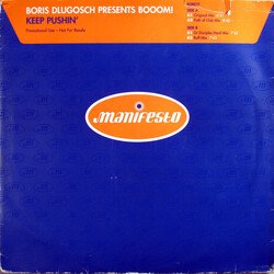 Boris Dlugosch / Booom! Keep Pushin' USED VINYL 12INCH 33 S RPM PROMO
