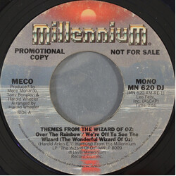Meco Monardo Themes From The Wizard Of Oz USED VINYL 7INCH 45 RPM SINGLE PROMO STYRENE STEREO MONO