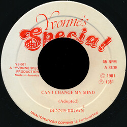 Dennis Brown Can I Change My Mind USED VINYL 7INCH 45 RPM