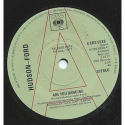 Hudson-Ford Are You Dancing Vinyl 7" USED