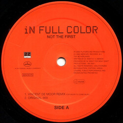 In Full Color Not The First USED VINYL 12INCH 33 S RPM