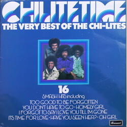 The Chi-Lites Chi-Lite Time - The Very Best Of The Chi-Lites Vinyl LP USED