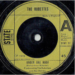 The Rubettes Under One Roof USED VINYL 7INCH 45 RPM SINGLE