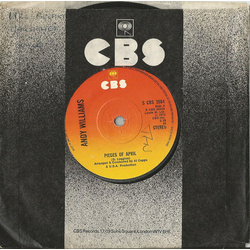 Andy Williams Pieces Of April Vinyl 7" USED