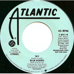 Blue Rodeo Try USED VINYL 7INCH PROMO 45 RPM