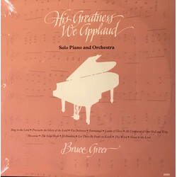 Bruce Greer His Greatness We Applaud Vinyl LP USED