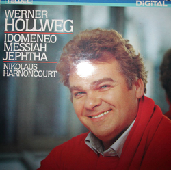 Werner Hollweg / Nikolaus Harnoncourt / Georg Friedrich Händel / Wolfgang Amadeus Mozart / Concentus Musicus Wien Idomeneo/ Messiah/ Jephtha Vinyl LP 