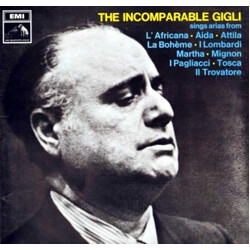 Beniamino Gigli The Incomparable Gigli Vinyl LP USED