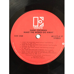 Hank Cochran Make The World Go Away Vinyl LP USED