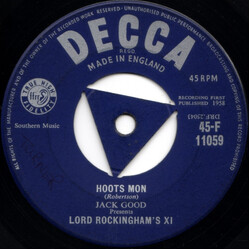 Lord Rockingham's XI Hoots Mon USED VINYL 7INCH 45 RPM SINGLE