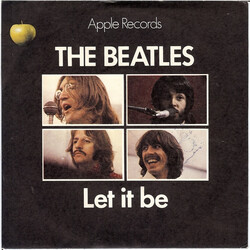 The Beatles Let It Be USED VINYL 7INCH 45 RPM SINGLE