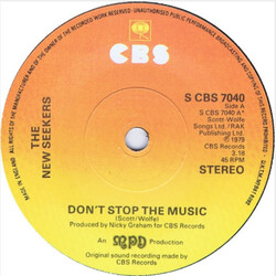 The New Seekers Don't Stop The Music USED VINYL 7INCH 45 RPM SINGLE