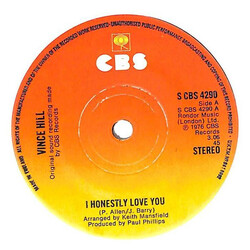 Vince Hill I Honestly Love You / Sweet Dream Woman USED VINYL 7INCH