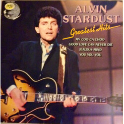 Alvin Stardust Greatest Hits Vinyl LP USED
