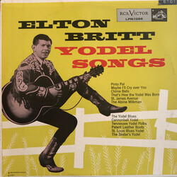 Elton Britt Yodel Songs Vinyl LP USED