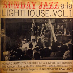 Howard Rumsey's Lighthouse All-Stars Sunday Jazz A La Lighthouse, Vol. 1 Vinyl LP USED