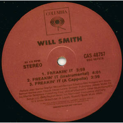 Will Smith Freakin' It Vinyl 12" USED