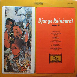 Django Reinhardt Django Reinhardt (Volume III) Vinyl LP USED
