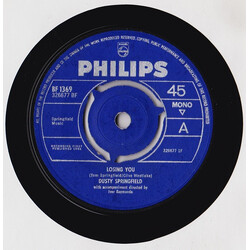 Dusty Springfield Losing You USED VINYL 7INCH 45 RPM MONO