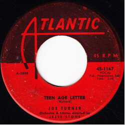 Big Joe Turner Teen Age Letter USED VINYL 7INCH 45 RPM SINGLE