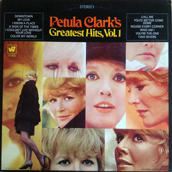 Petula Clark Petula Clark's Greatest Hits, Vol. 1 Vinyl LP USED