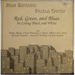 Ron Enyard / Paula Owen Red, Green, And Blues In Living Black And White Vinyl LP USED