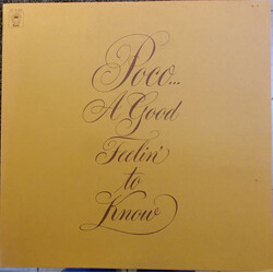 Poco (3) A Good Feelin' To Know Vinyl LP USED
