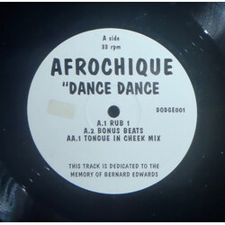 Afrochique Dance Dance USED VINYL 12INCH 33 S RPM