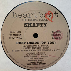 Shafty Deep Inside (Of You) USED VINYL 12INCH 33 S RPM