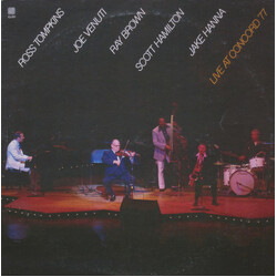 Ross Tompkins / Joe Venuti / Ray Brown / Scott Hamilton / Jake Hanna Live At Concord '77 Vinyl LP USED