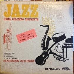 Chris Columbo Quintet Jazz: Re-Discovering Old Favorites Vinyl LP USED
