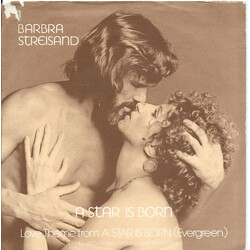 Barbra Streisand Love Theme From "A Star Is Born" (Evergreen) USED VINYL 7INCH 45 RPM SINGLE PROMO