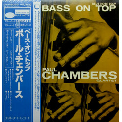 Paul Chambers Quartet Bass On Top Vinyl LP USED