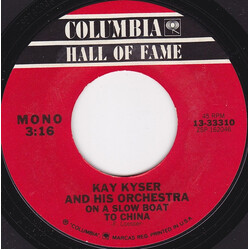 Kay Kyser And His Orchestra On A Slow Boat To China / Three Little Fishies (Itty Bitty Poo) USED VINYL 7INCH 45 RPM SINGLE MONO