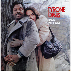Tyrone Davis It's All In The Game Vinyl LP USED