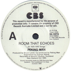 Peking Man Room That Echoes USED VINYL 7INCH 45 RPM SINGLE PROMO