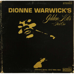 Dionne Warwick Golden Hits - Part One Vinyl LP USED