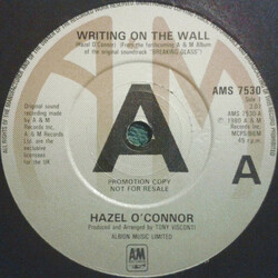 Hazel O'Connor Writing On The Wall USED VINYL 7INCH SINGLE 45 RPM PROMO