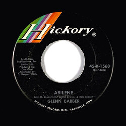 Glenn Barber Poison Red Berries / Abilene Vinyl 7" USED