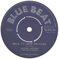 Laurel Aitken / The Blue Beats (2) Back To New Orleans / Brother David VINYL 7" USED